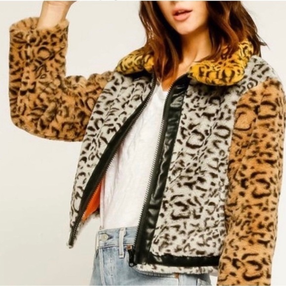 Ovilaceous Jungle faux fur jacket size S - Picture 1 of 10